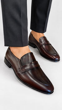 Dark Brown Penny Loafer