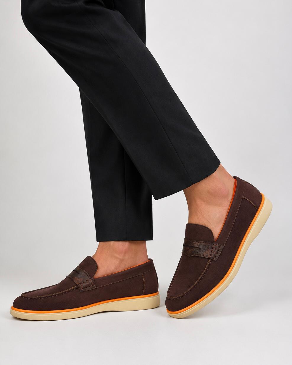 Brown Moc-Toe Loafer